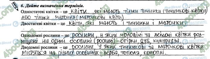 ГДЗ Биология 6 класс страница 37.6